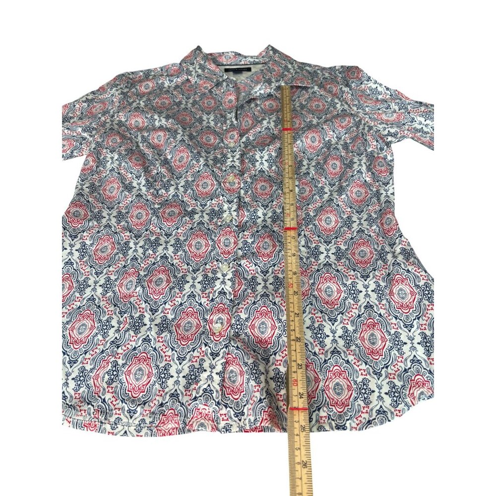 Tommy Hilfiger Womens M Button-Up Long Sleeve Shirt - Picture 10 of 10